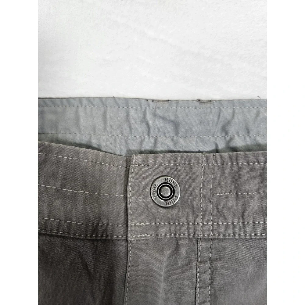 Kuhl Men's Slax Light Gray Legendary Lightweight Active Pants Size 40x32 Chino